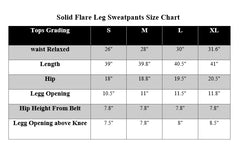 TEEN GIRL SIDE STRIPE FLARE LEG TROUSERS