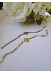 Tree of Life Crystal Chain Bracelet – Women’s Elegant Jewelry Gift
