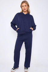 Bomber Style Fleece Zipper Suit – Women’s Cozy Tracksuit Set