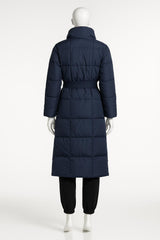 Women's Belted Duvet Puffer Jacket
