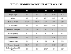 Women’s Pink Double Strap Summer Tracksuit Set – Lightweight Activewear & Loungewear
