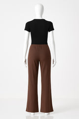 Women’s Basic Joggers with Drawstring Waist – Slant Pocket Casual Sweatpants