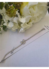 Silver Butterfly Bracelet